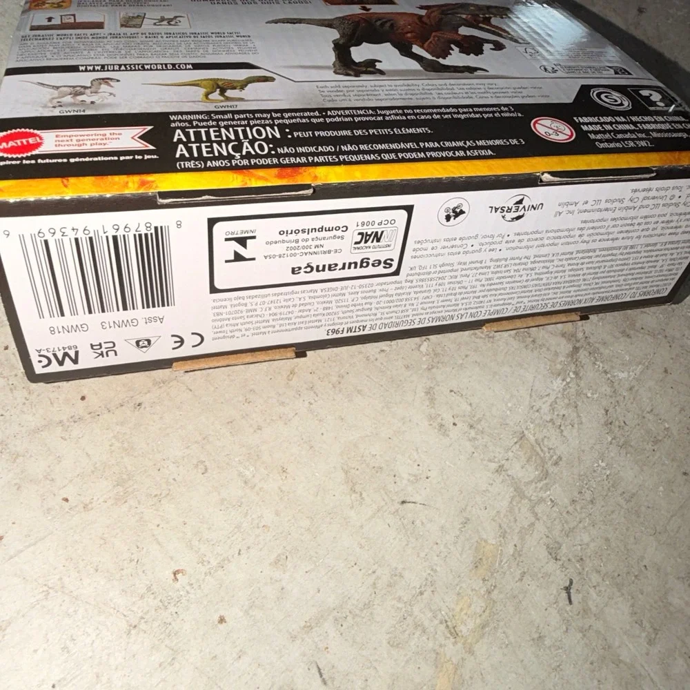 Jurassic World Dominion Pyroraptor Extreme Damage Dino Mattel 2021